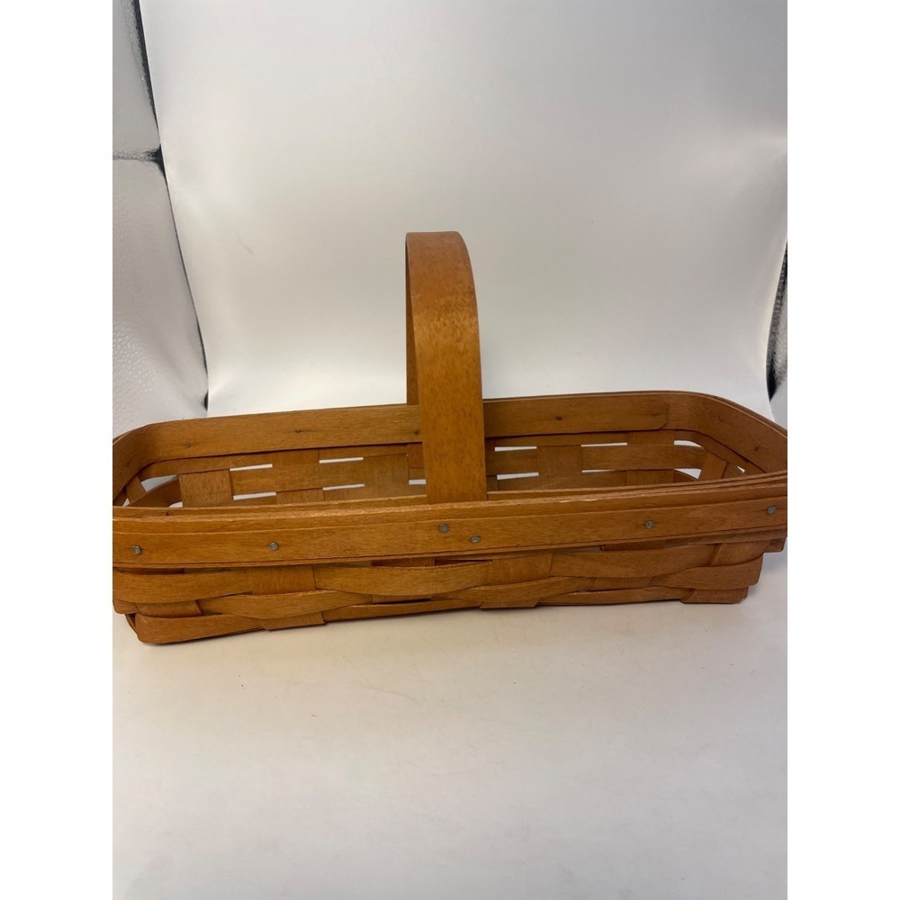 1989 Longaberger Century Collection American Cancer Society 8x4 Basket